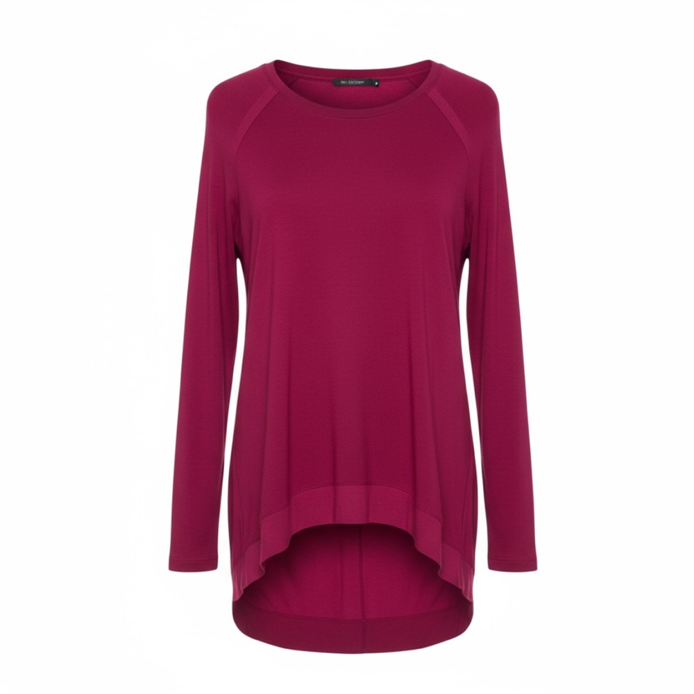 The Limited Fuchsia Hi-Lo Hem Tunic Top